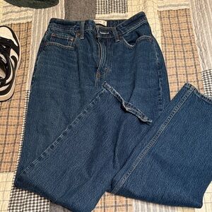 Abercrombie vintage straight high rise- curve love
